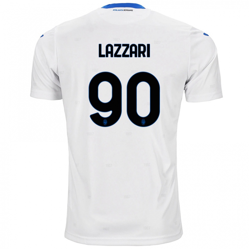 Niño Camiseta Ilaria Lazzari #90 Blanco 2ª Equipación 2024/25 La Camisa México