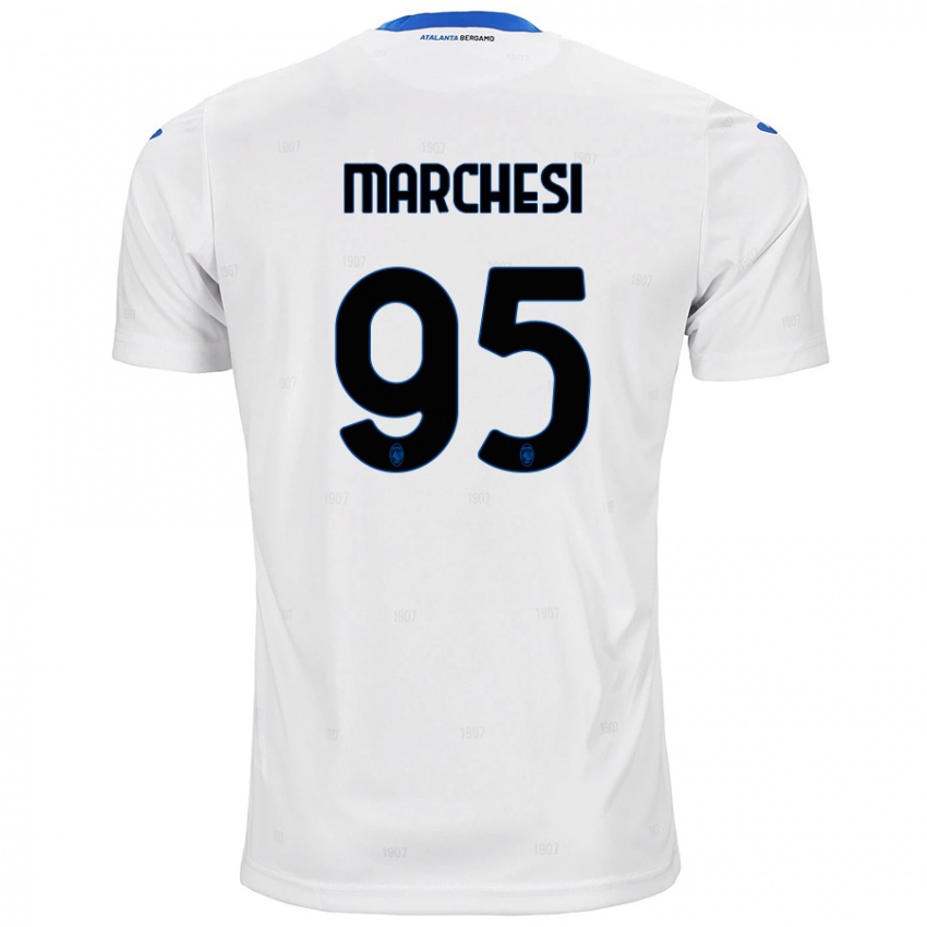 Niño Camiseta Silvia Marchesi #95 Blanco 2ª Equipación 2024/25 La Camisa México