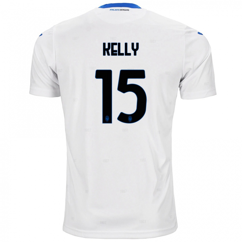 Niño Camiseta Maegan Kelly #15 Blanco 2ª Equipación 2024/25 La Camisa México