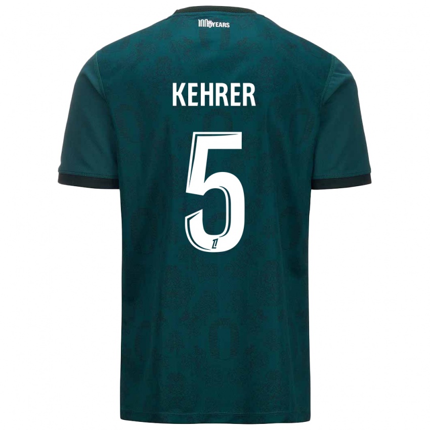 Niño Camiseta Thilo Kehrer #5 Verde Oscuro 2ª Equipación 2024/25 La Camisa México