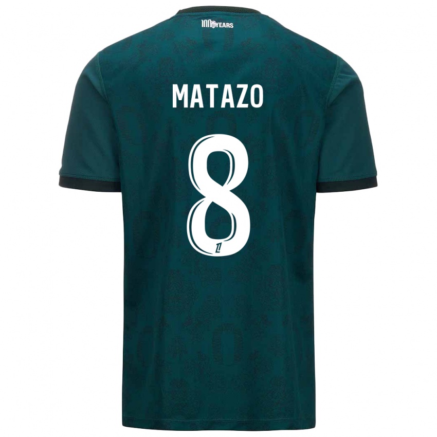 Niño Camiseta Eliot Matazo #8 Verde Oscuro 2ª Equipación 2024/25 La Camisa México