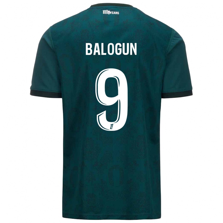 Niño Camiseta Folarin Balogun #9 Verde Oscuro 2ª Equipación 2024/25 La Camisa México