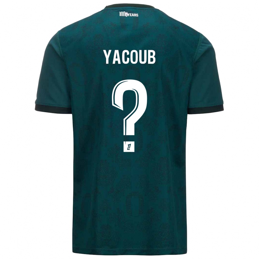 Niño Camiseta Béchir Yacoub #0 Verde Oscuro 2ª Equipación 2024/25 La Camisa México