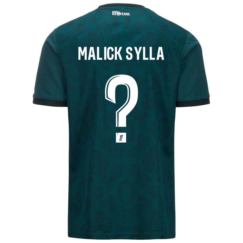 Niño Camiseta Malick Sylla #0 Verde Oscuro 2ª Equipación 2024/25 La Camisa México