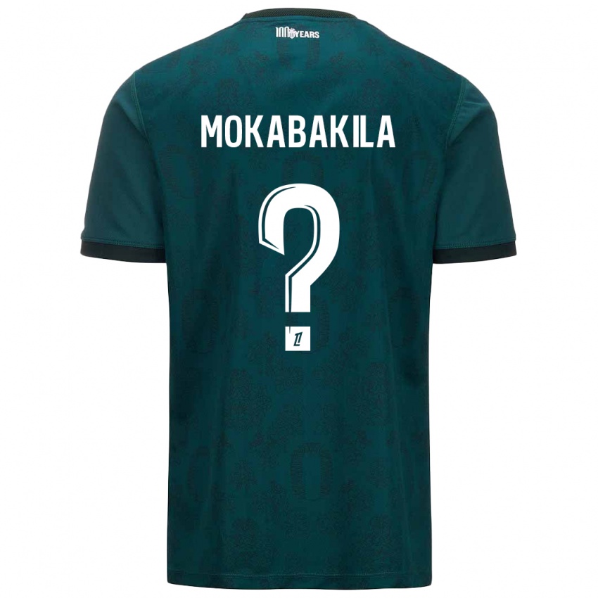 Niño Camiseta Nick Mokabakila #0 Verde Oscuro 2ª Equipación 2024/25 La Camisa México