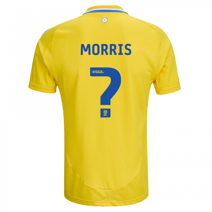 Niño Camiseta Jack Morris #0 Amarillo Azul 2ª Equipación 2024/25 La Camisa México