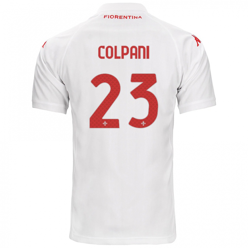 Niño Camiseta Andrea Colpani #23 Blanco 2ª Equipación 2024/25 La Camisa México