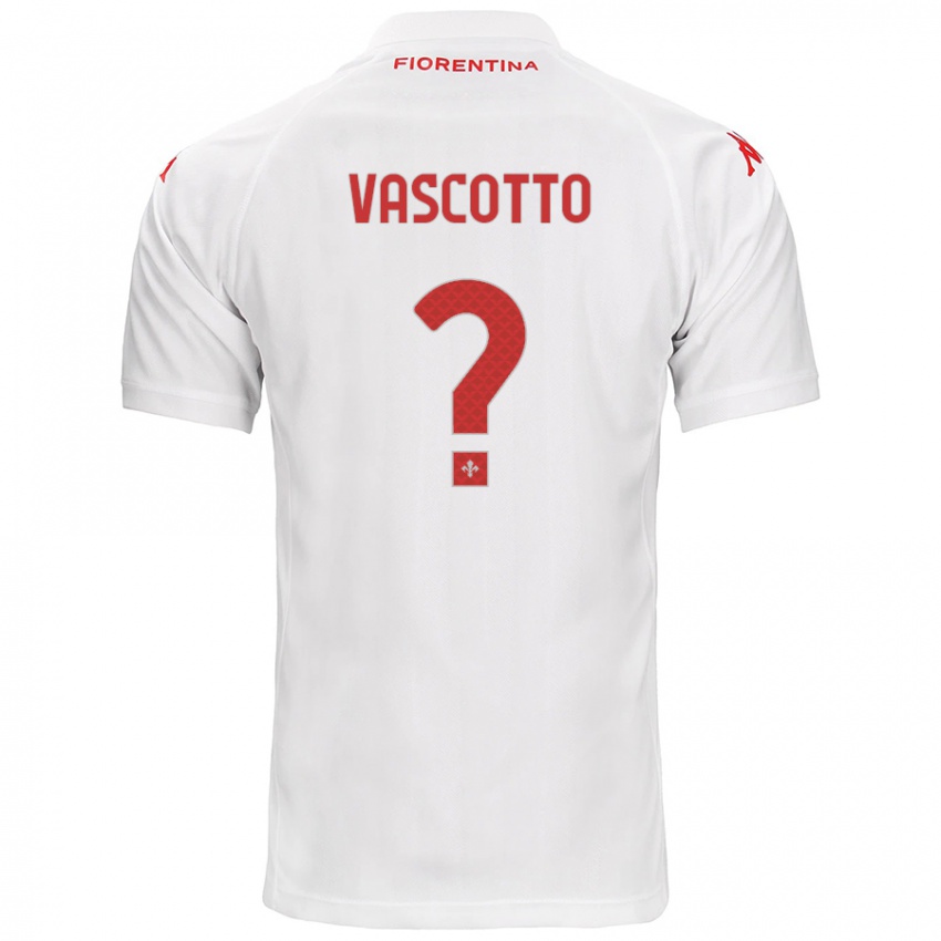 Niño Camiseta Edoardo Vascotto #0 Blanco 2ª Equipación 2024/25 La Camisa México