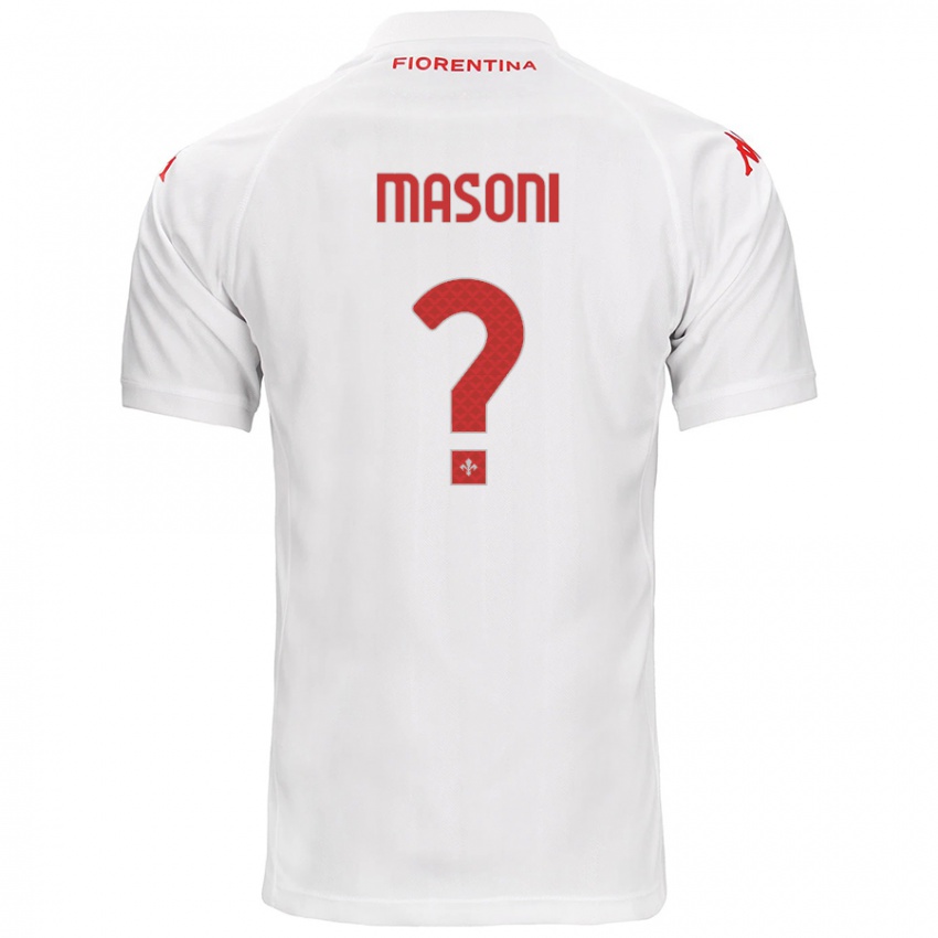 Niño Camiseta Tommaso Masoni #0 Blanco 2ª Equipación 2024/25 La Camisa México