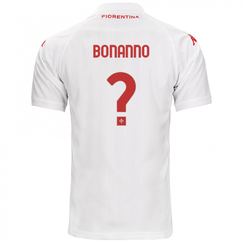 Niño Camiseta Piergiorgio Bonanno #0 Blanco 2ª Equipación 2024/25 La Camisa México