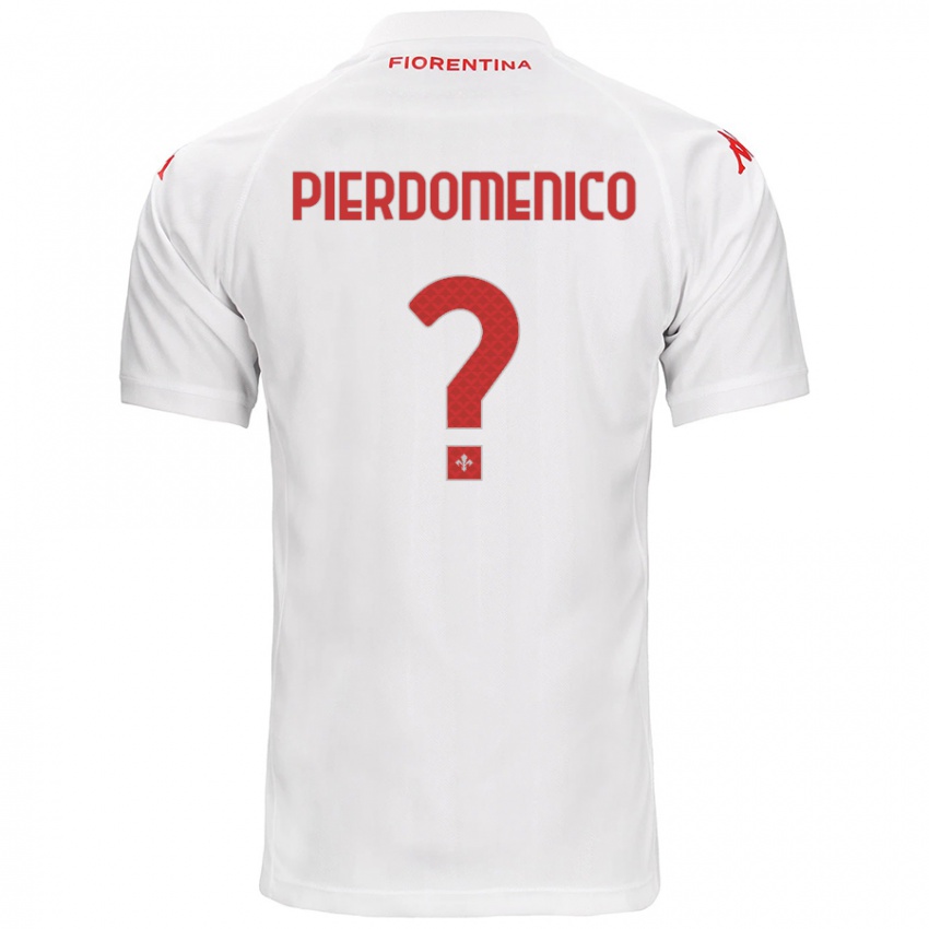 Niño Camiseta Jacopo Di Pierdomenico #0 Blanco 2ª Equipación 2024/25 La Camisa México