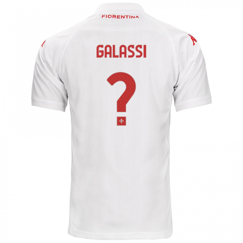 Niño Camiseta Andrea Galassi #0 Blanco 2ª Equipación 2024/25 La Camisa México