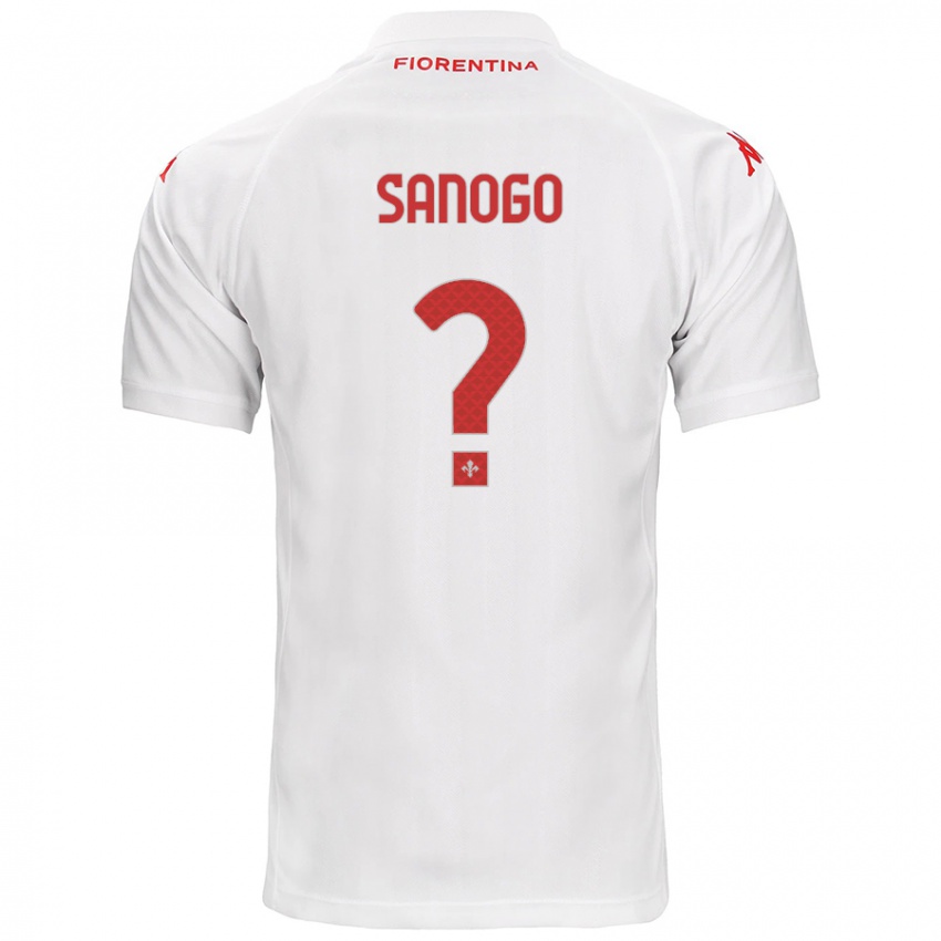 Niño Camiseta Bassidy Sanogo #0 Blanco 2ª Equipación 2024/25 La Camisa México