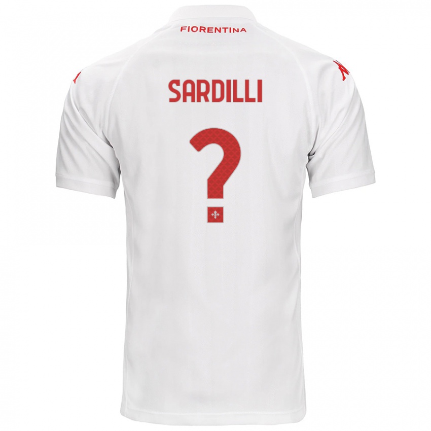 Niño Camiseta Davide Sardilli #0 Blanco 2ª Equipación 2024/25 La Camisa México