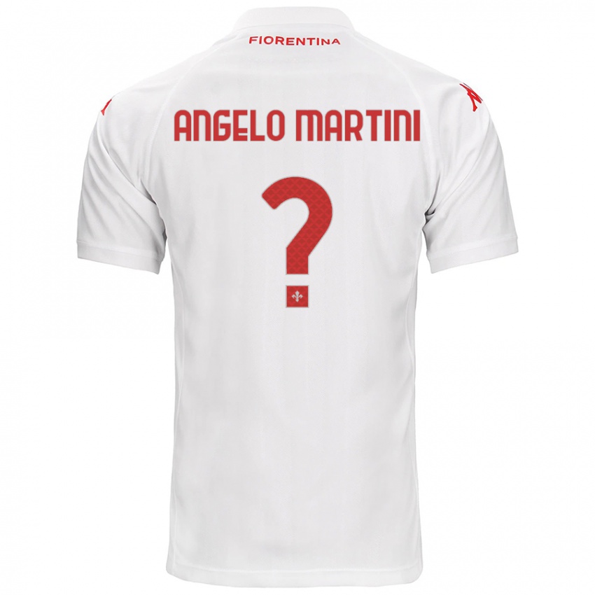 Niño Camiseta Angelo Martini #0 Blanco 2ª Equipación 2024/25 La Camisa México