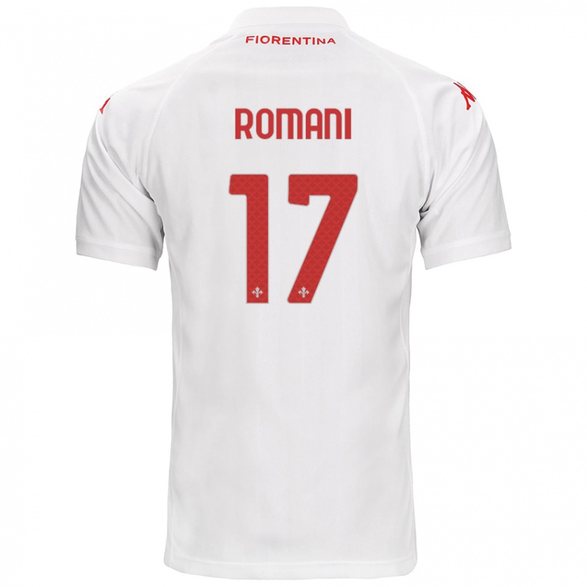 Niño Camiseta Lorenzo Romani #17 Blanco 2ª Equipación 2024/25 La Camisa México