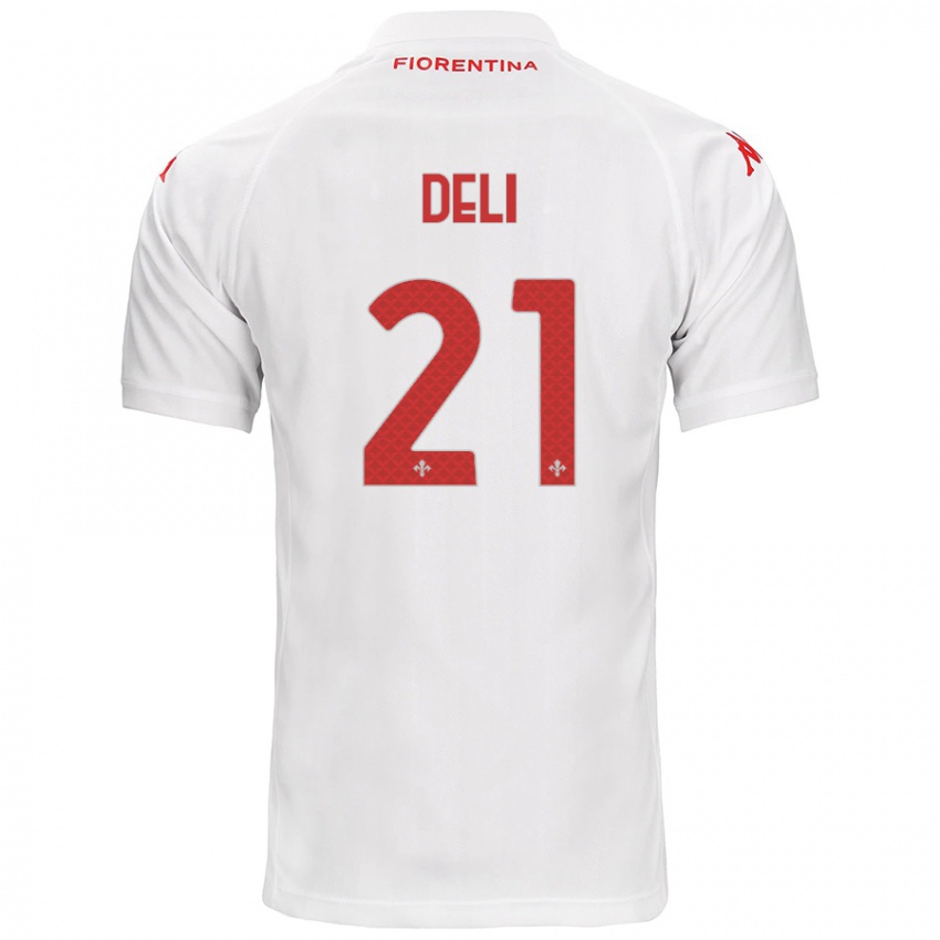 Niño Camiseta Lapo Deli #21 Blanco 2ª Equipación 2024/25 La Camisa México