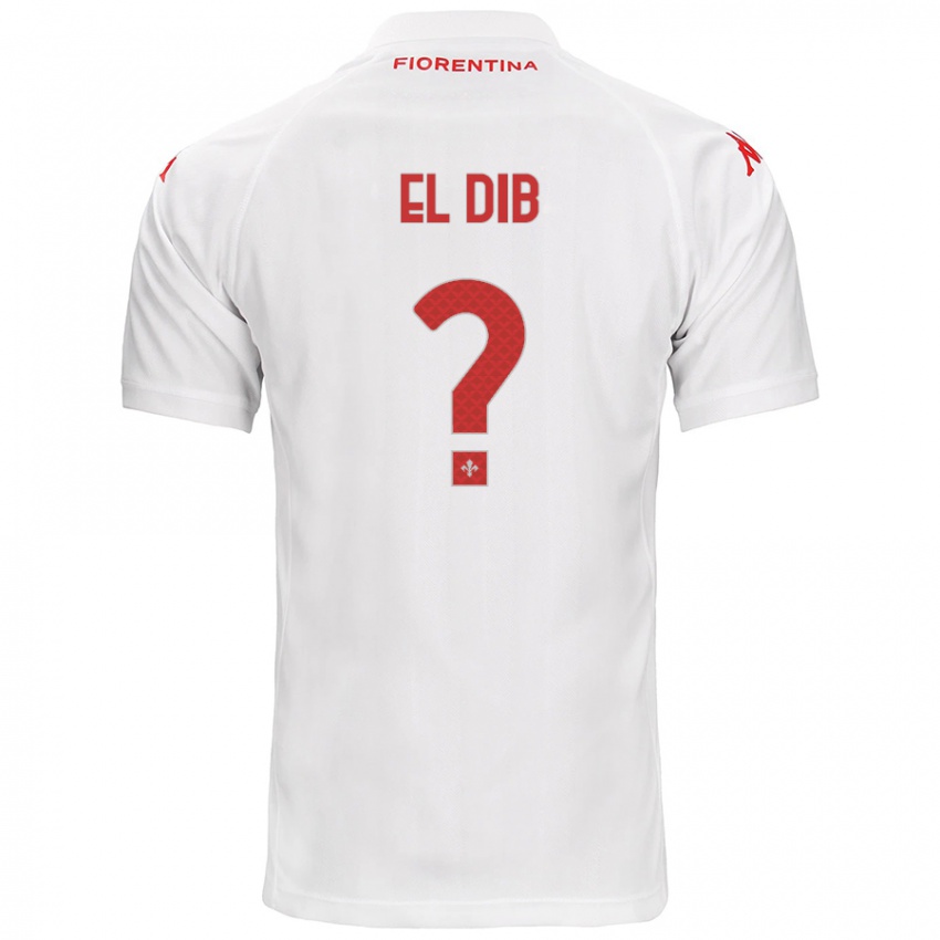 Niño Camiseta Karim El Dib #0 Blanco 2ª Equipación 2024/25 La Camisa México