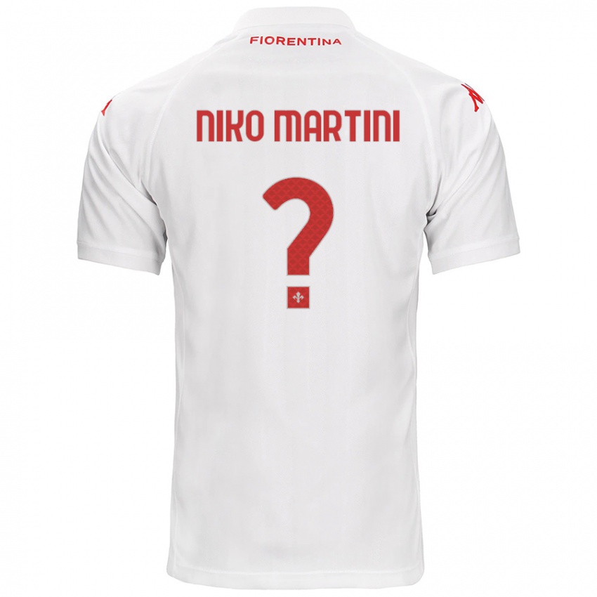 Niño Camiseta Niko Martini #0 Blanco 2ª Equipación 2024/25 La Camisa México