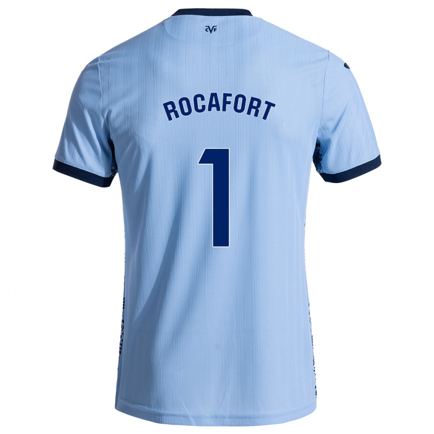 Niño Camiseta Rodrigo Rocafort #1 Azul Cielo 2ª Equipación 2024/25 La Camisa México