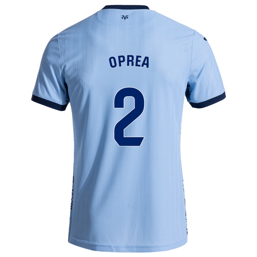 Niño Camiseta Olivia Oprea #2 Azul Cielo 2ª Equipación 2024/25 La Camisa México