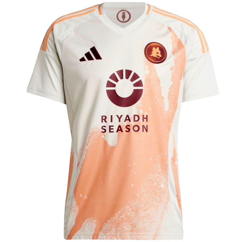 Niño Camiseta Artem Dovbyk #11 Crema Blanco Naranja 2ª Equipación 2024/25 La Camisa México