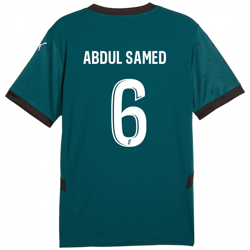 Niño Camiseta Salis Abdul Samed #6 Verde Oscuro 2ª Equipación 2024/25 La Camisa México