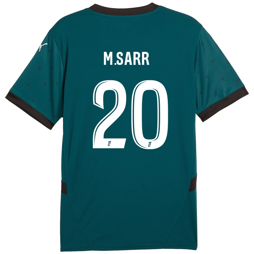 Niño Camiseta Malang Sarr #20 Verde Oscuro 2ª Equipación 2024/25 La Camisa México