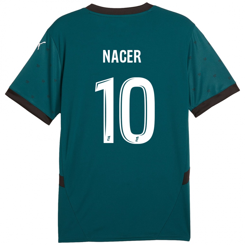 Niño Camiseta Myriem Nacer #10 Verde Oscuro 2ª Equipación 2024/25 La Camisa México