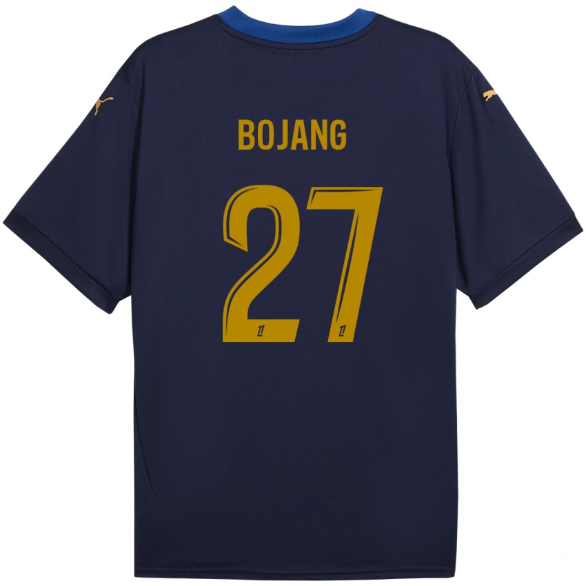 Niño Camiseta Adama Bojang #27 Azul Marino Dorado 2ª Equipación 2024/25 La Camisa México