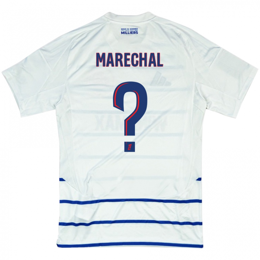 Niño Camiseta Max Marechal #0 Blanco Azul 2ª Equipación 2024/25 La Camisa México