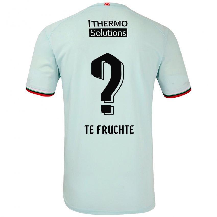 Niño Camiseta Jonah Te Fruchte #0 Verde Claro 2ª Equipación 2024/25 La Camisa México