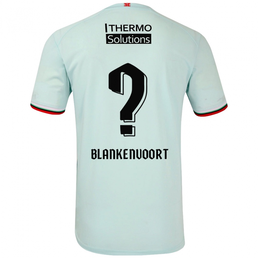 Niño Camiseta Rens Blankenvoort #0 Verde Claro 2ª Equipación 2024/25 La Camisa México