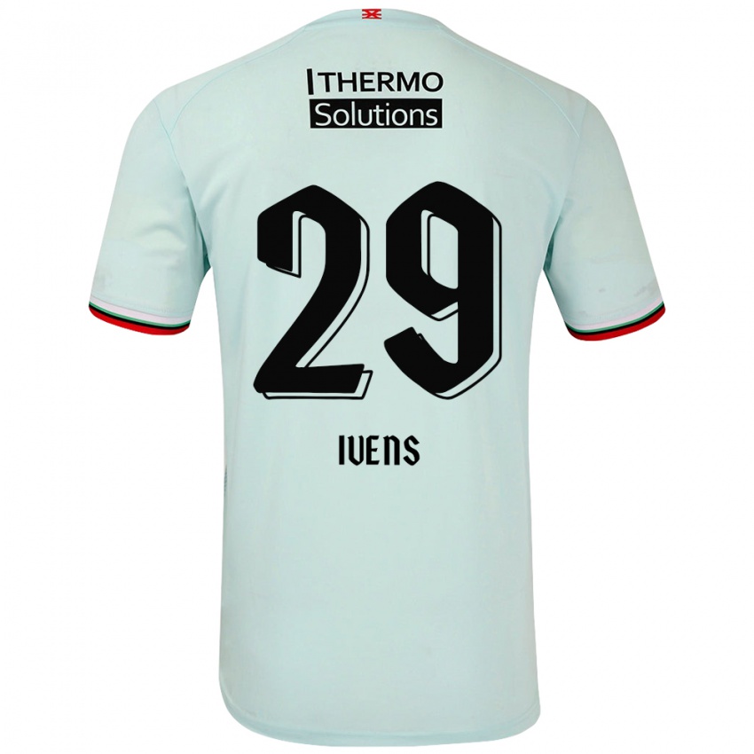 Niño Camiseta Rose Ivens #29 Verde Claro 2ª Equipación 2024/25 La Camisa México