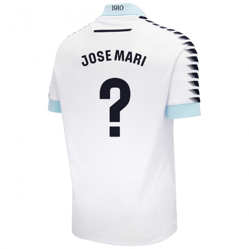 Niño Camiseta José Mari #0 Blanco Azul 2ª Equipación 2024/25 La Camisa México