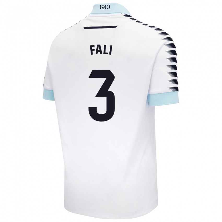 Niño Camiseta Fali #3 Blanco Azul 2ª Equipación 2024/25 La Camisa México