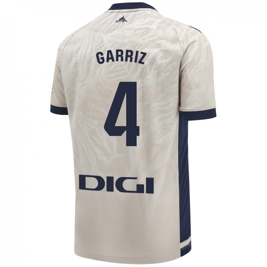 Niño Camiseta Ibaider Garriz #4 Gris Claro 2ª Equipación 2024/25 La Camisa México