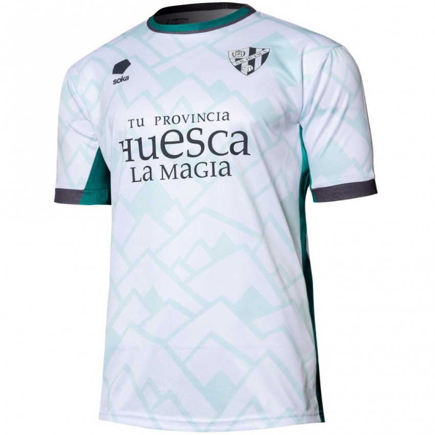 Niño Camiseta Ayman Arguigue #0 Blanco Verde 2ª Equipación 2024/25 La Camisa México