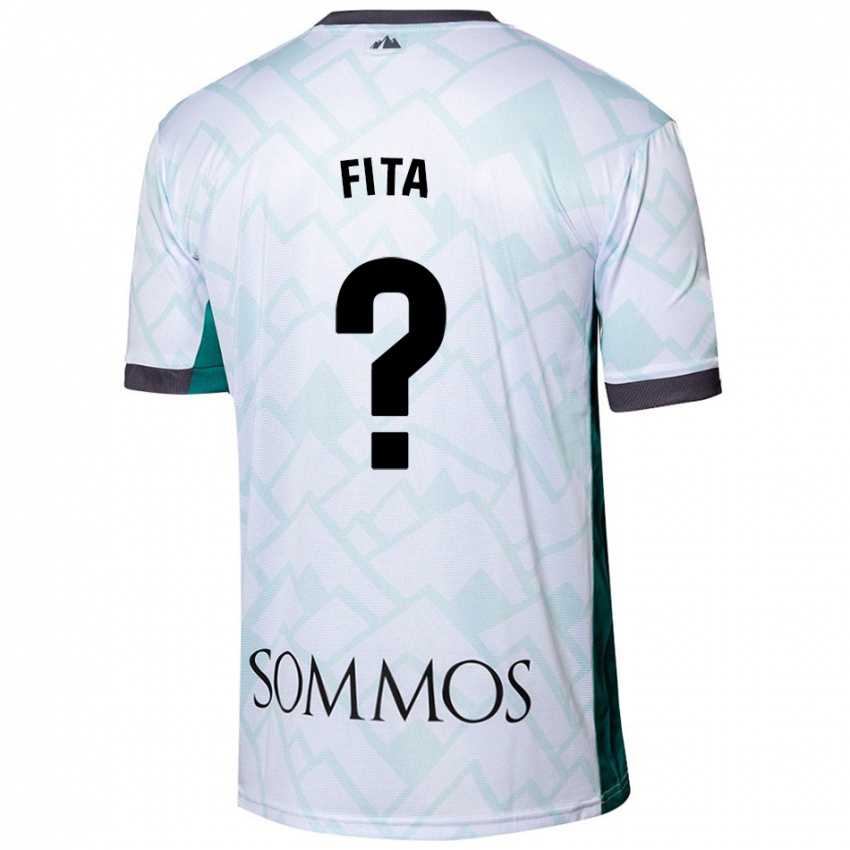 Niño Camiseta Álex Fita #0 Blanco Verde 2ª Equipación 2024/25 La Camisa México