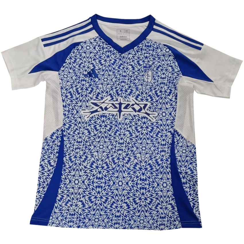 Niño Camiseta Andrea Romero #13 Blanco Azul 2ª Equipación 2024/25 La Camisa México