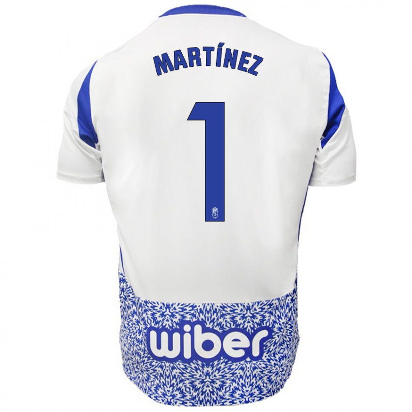 Niño Camiseta Marc Martínez #1 Blanco Azul 2ª Equipación 2024/25 La Camisa México