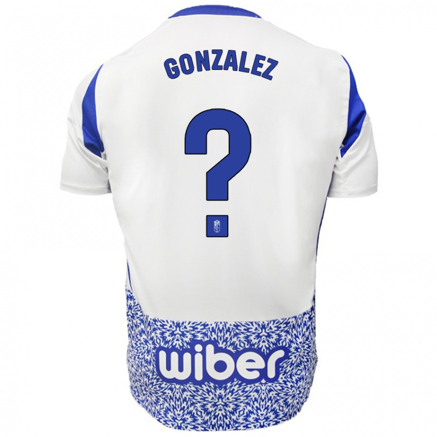 Niño Camiseta Paco González #0 Blanco Azul 2ª Equipación 2024/25 La Camisa México