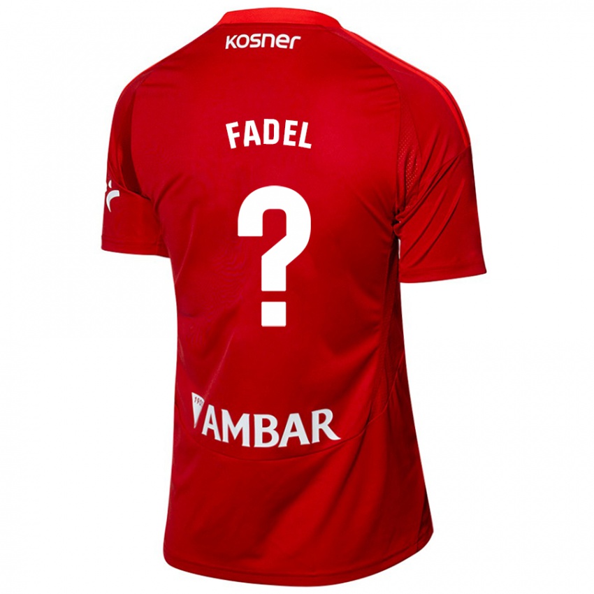 Niño Camiseta Ismael Fadel #0 Blanco Azul 2ª Equipación 2024/25 La Camisa México