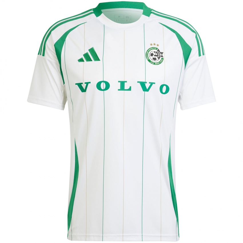 Niño Camiseta Dan Safronubitz #5 Blanco Verde 2ª Equipación 2024/25 La Camisa México