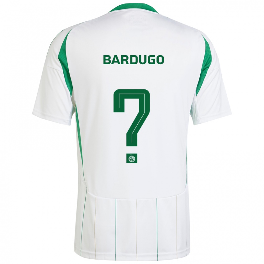 Niño Camiseta Ariel Bardugo #0 Blanco Verde 2ª Equipación 2024/25 La Camisa México