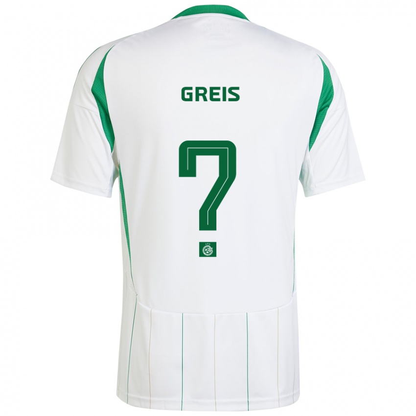 Niño Camiseta Nitai Greis #0 Blanco Verde 2ª Equipación 2024/25 La Camisa México