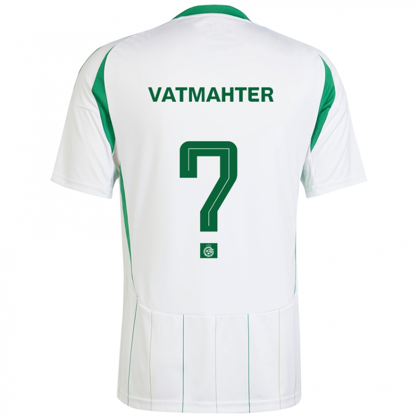 Niño Camiseta Liam Vatmahter #0 Blanco Verde 2ª Equipación 2024/25 La Camisa México