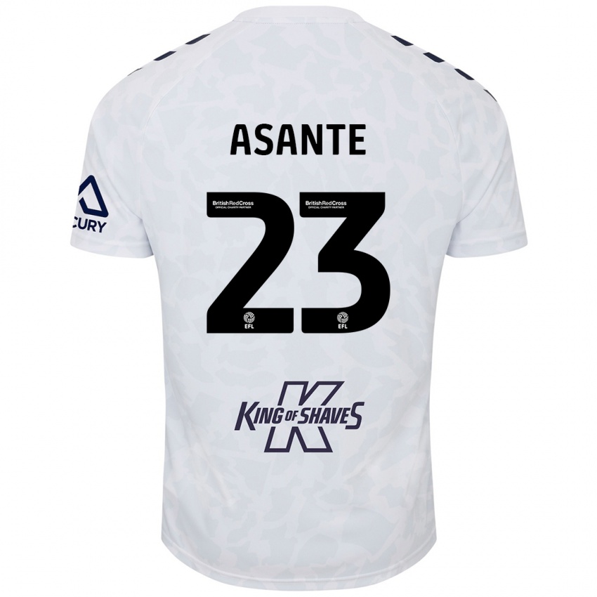 Niño Camiseta Brandon Thomas-Asante #23 Blanco 2ª Equipación 2024/25 La Camisa México