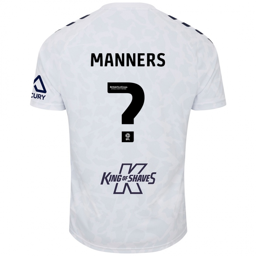 Niño Camiseta Charlie Manners #0 Blanco 2ª Equipación 2024/25 La Camisa México