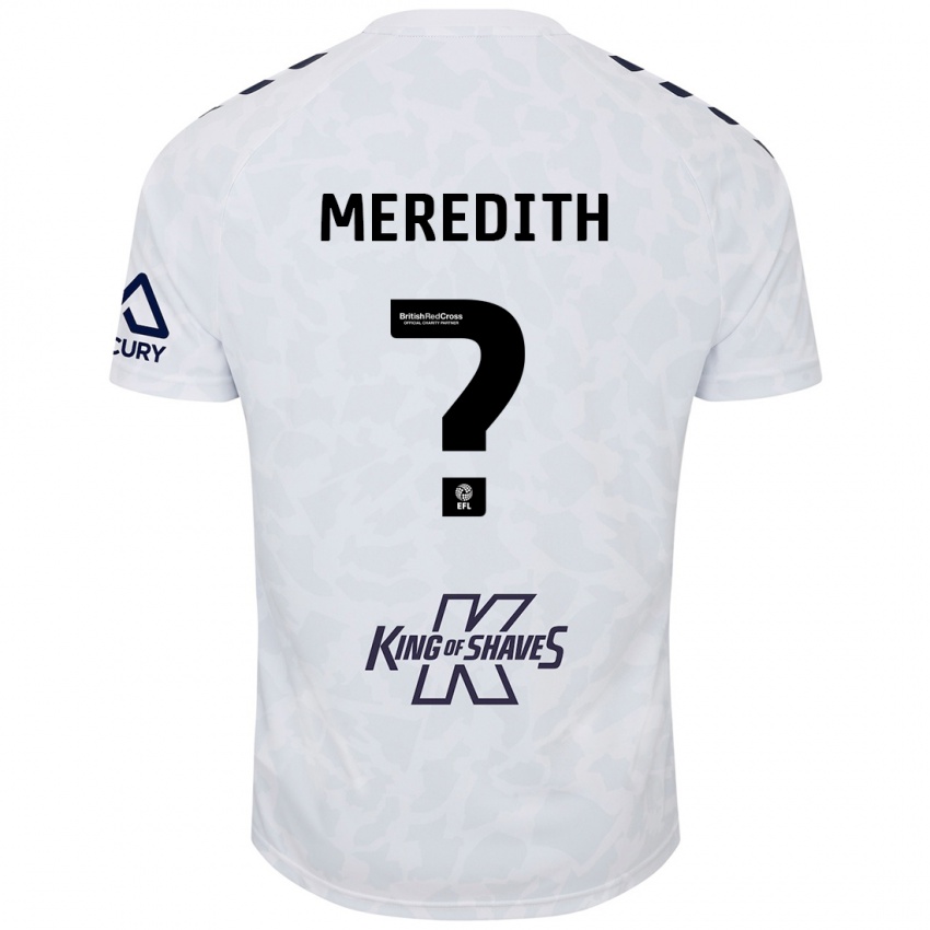 Niño Camiseta Eliot Meredith #0 Blanco 2ª Equipación 2024/25 La Camisa México